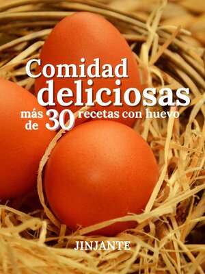cover image of Comida deliciosas mas de 30 recetas con huevos